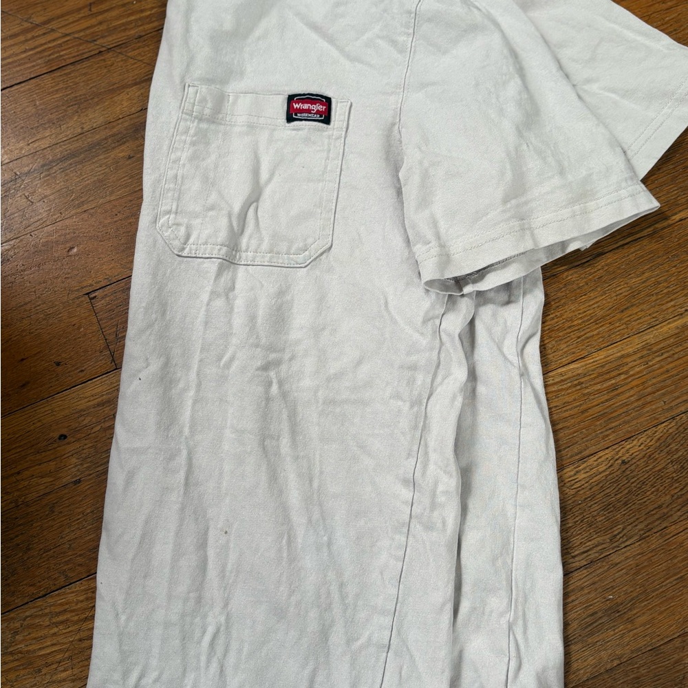 Wrangler Workwear Shirt in Light Gray